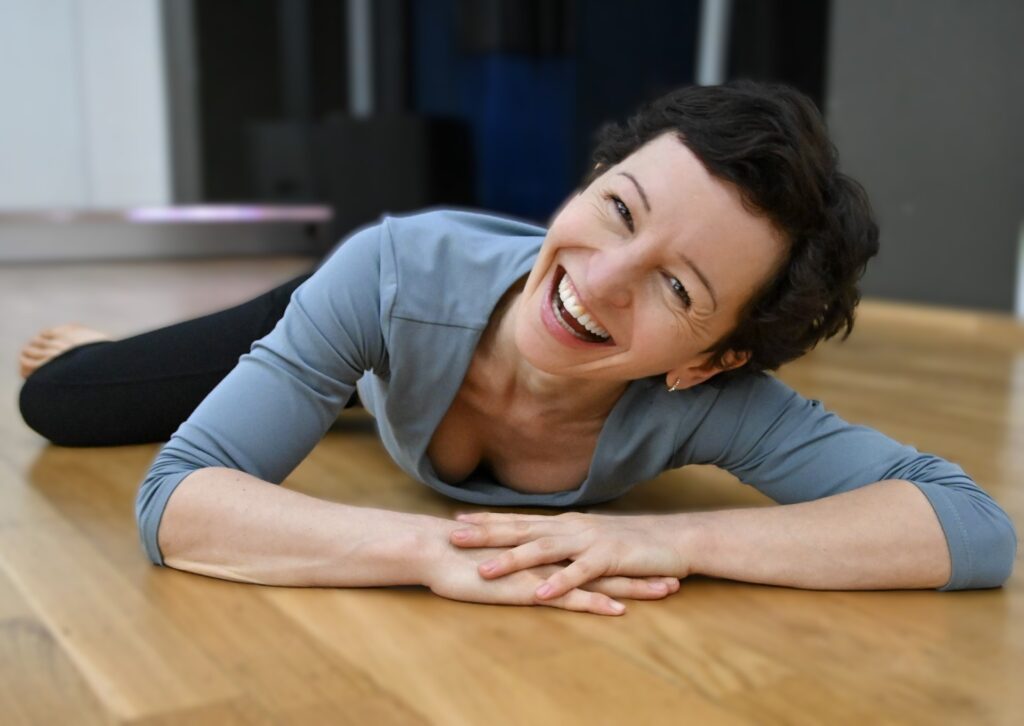 Natali voller Freude
